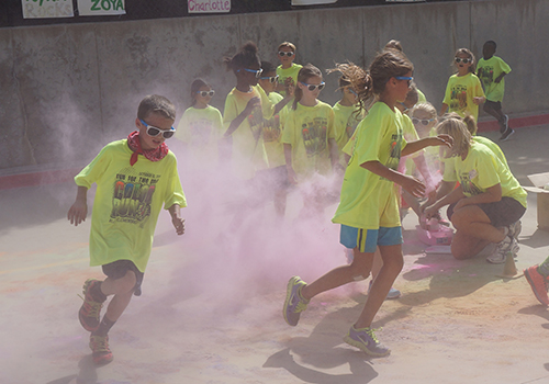 Allen Students Participate in Color Run Allen Students Participate in Color Run