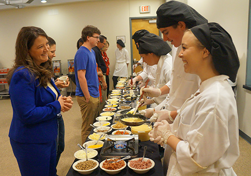 Guests Enjoy Made-to-Order Omelets Guests Enjoy Made-to-Order Omelets