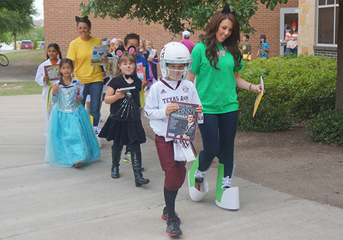 Isbell Students March in Parade Isbell Students March in Parade