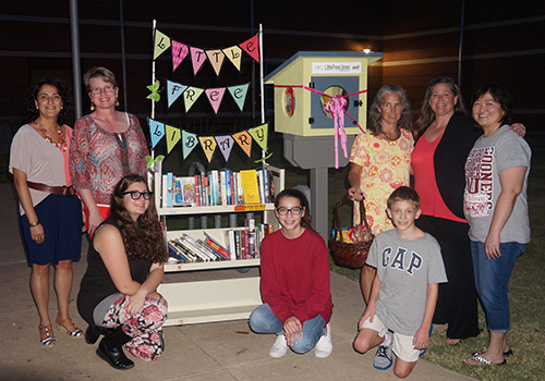 Little Free Library Ribbon Cutting Little Free Library Ribbon Cutting