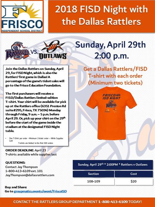 FISD Rattlers Night FISD Rattlers Night