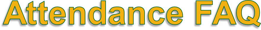 AttendanceFAQ AttendanceFAQ