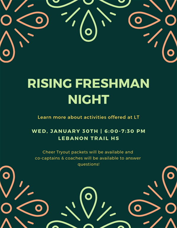 Rising Freshman Night Rising Freshman Night