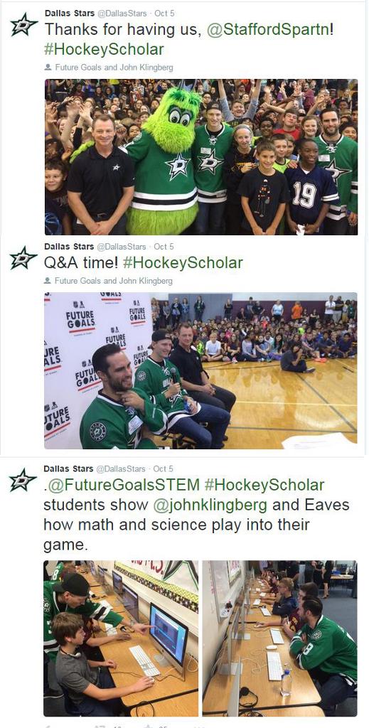 Dallas Stars Feature Stafford on Twitter Dallas Stars Feature Stafford on Twitter