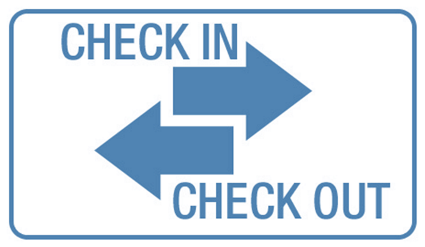 check-in-check-out