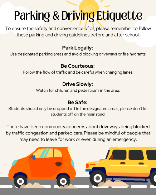 McSpedden Parking & Driving Etiquette