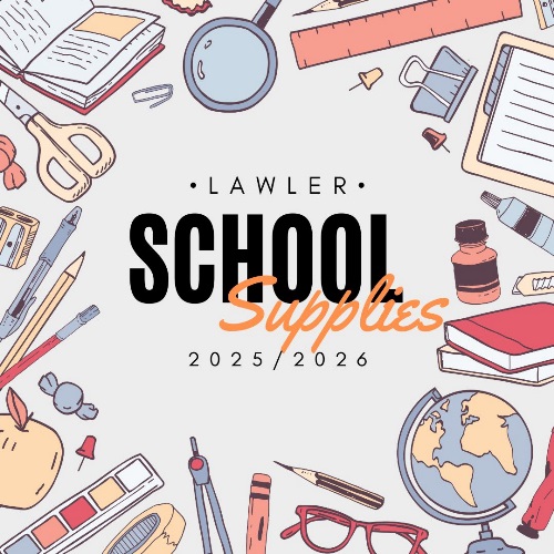 Red School Supplies Sales Instagram Post