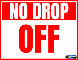 no drop off